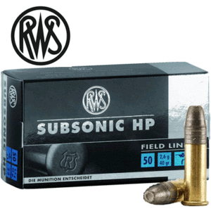 RWS SUBSONIC HP , cal. 22Ir, 2,6g