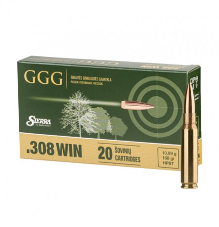GGG .308Win HPBT 10,89g /168gr