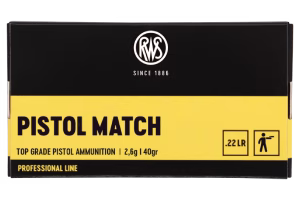 RWS 22I.r. PISTOL MATCH  2,6g