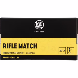 RWS 22I.r. RIFLE MATCH 2,6g