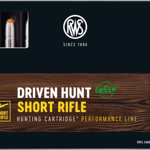 RWS 9,3x62 DRIVEN HUNT GREEN SHORT RIFLE 16,2g