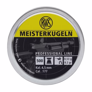 RWS zračni naboji , cal. 4,5 mm MEISTERKUGELN CALIBRE 0,53g