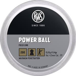RWS zračni naboji , cal. 4,5 mm POWER BALL