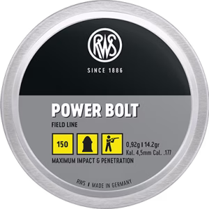 RWS zračni naboji , cal. 4,5 mm POWER BOLT