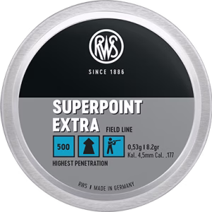 RWS zračni naboji , cal. 4,5 mm SUPERPOINT EXTRA