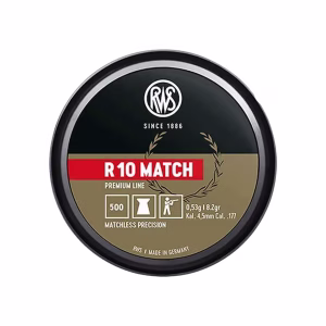 RWS zračni naboji , cal. 4,5 mm R 10 MATCH 0,53g