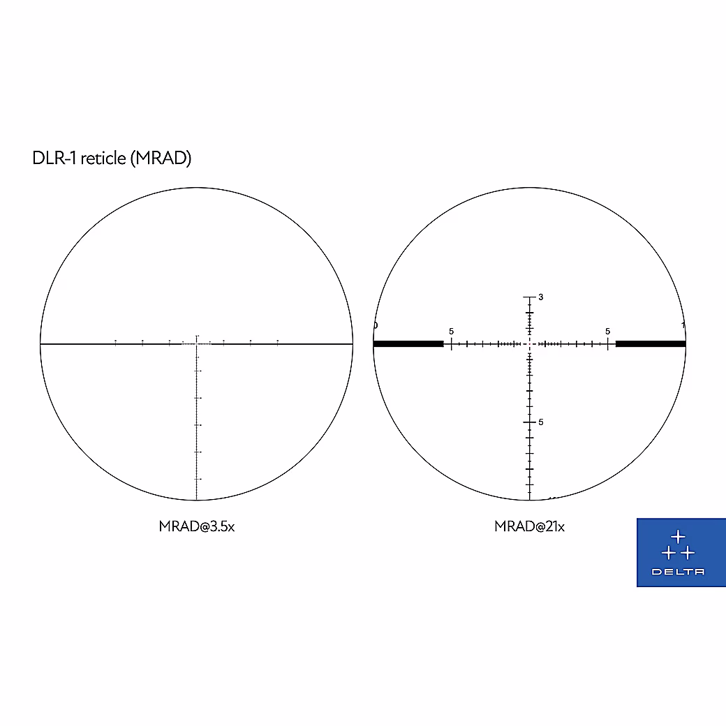 Delta daljnogled STRYKER HD 3.5-21x44 FFP ( MIL ) DO-2515 - slika 4