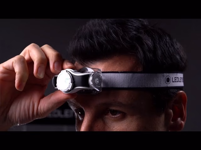 Ledlenser MH5, Črna/Siva, Naglavna polnilna svetilka - slika 6
